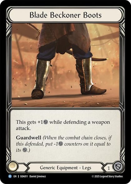Blade Beckoner Boots (SDA011), Silver Age Chapter 1 SDA011