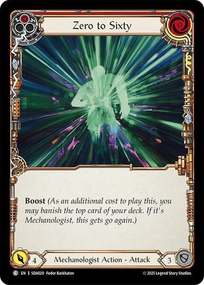 Zero to Sixty (Red), Silver Age Chapter 1 SDA020