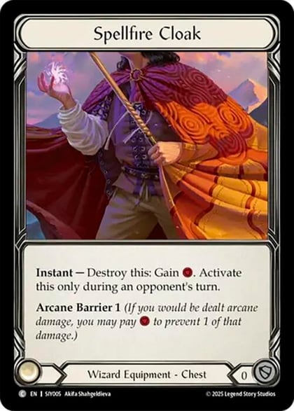 Spellfire Cloak, Silver Age Chapter 1 SIY005