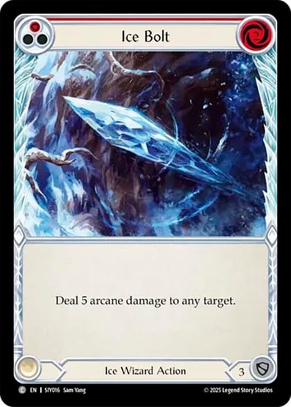 Ice Bolt (Red), Silver Age Chapter 1 SIY016