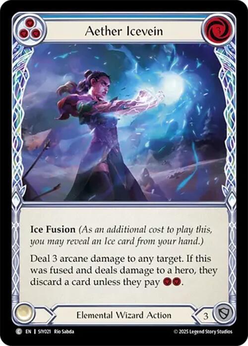 Aether Icevein (Blue), Silver Age Chapter 1 SIY021
