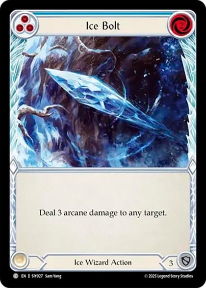 Ice Bolt (Blue), Silver Age Chapter 1 SIY027