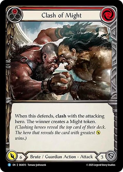 Clash of Might (Red), Silver Age Chapter 1 SKA013