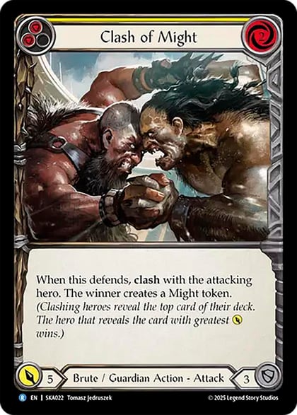 Clash of Might (Yellow), Silver Age Chapter 1 SKA022