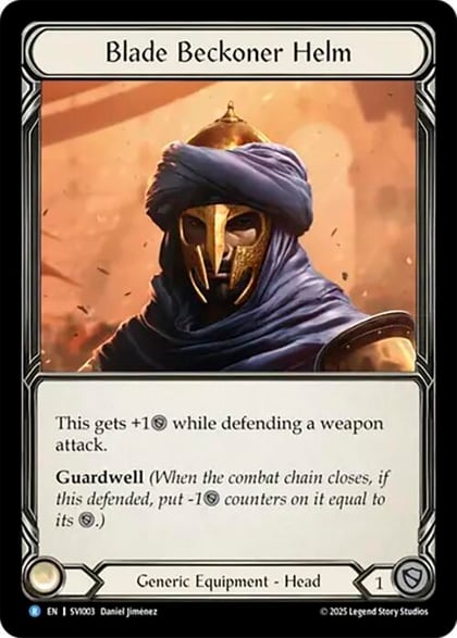 Blade Beckoner Helm (SVI003), Silver Age Chapter 1 SVI003