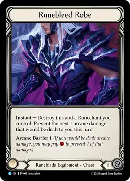 Runebleed Robe, Silver Age Chapter 1 SVI006