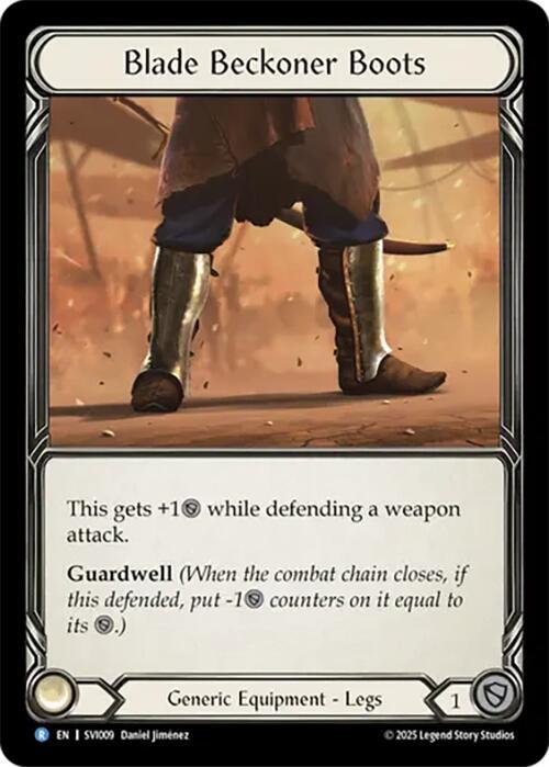 Blade Beckoner Boots (SVI009), Silver Age Chapter 1 SVI009