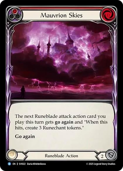 Mauvrion Skies (Red), Silver Age Chapter 1 SVI022