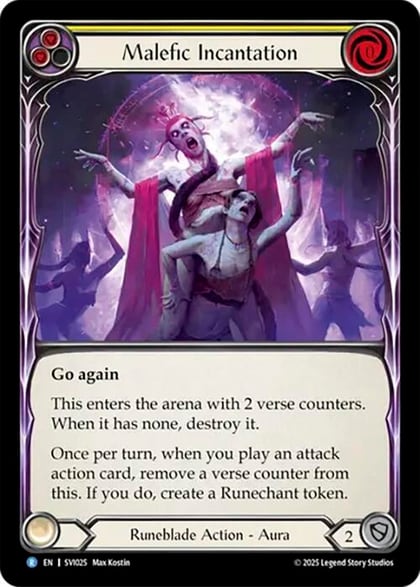 Malefic Incantation (Yellow), Silver Age Chapter 1 SVI025