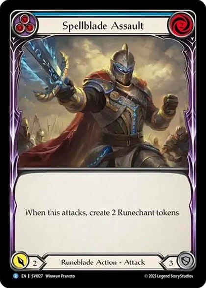 Spellblade Assault (Blue), Silver Age Chapter 1 SVI027