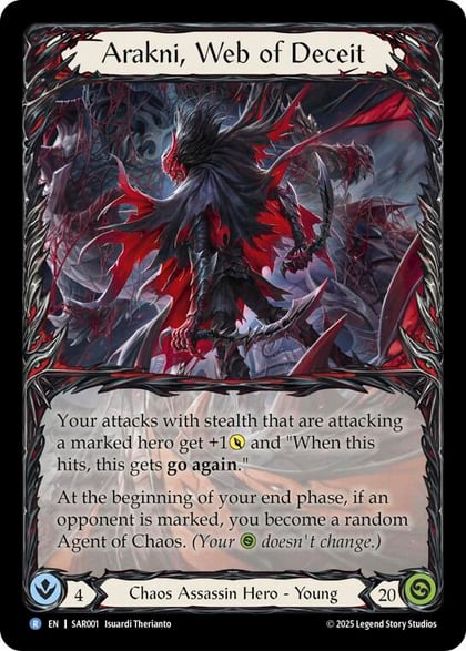 Arakni, Web of Deceit (Extended Art), Silver Age Chapter 2 SAR001