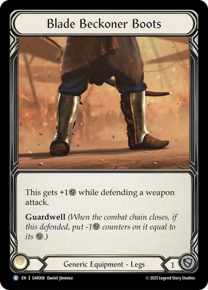 Blade Beckoner Boots (SAR008), Silver Age Chapter 2 SAR008