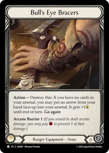 Bull's Eye Bracers, Silver Age Chapter 2 SAZ007