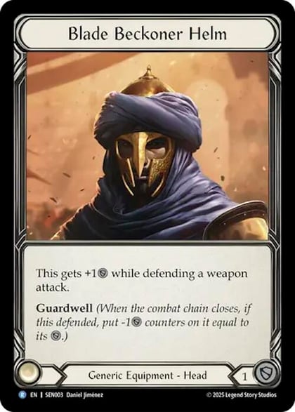 Blade Beckoner Helm (SEN003), Silver Age Chapter 2 SEN003