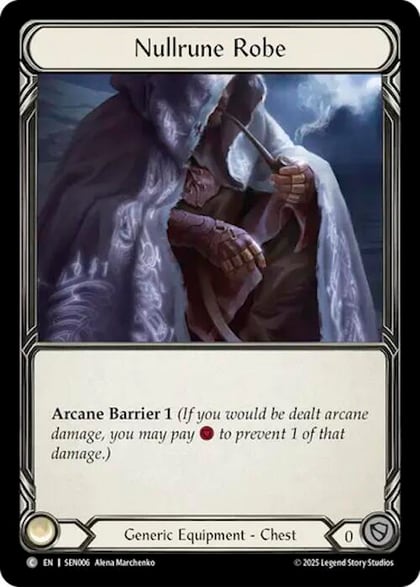 Nullrune Robe (SEN006), Silver Age Chapter 2 SEN006
