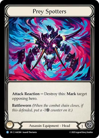 Prey Spotters, Armory Deck: Arakni AAC004