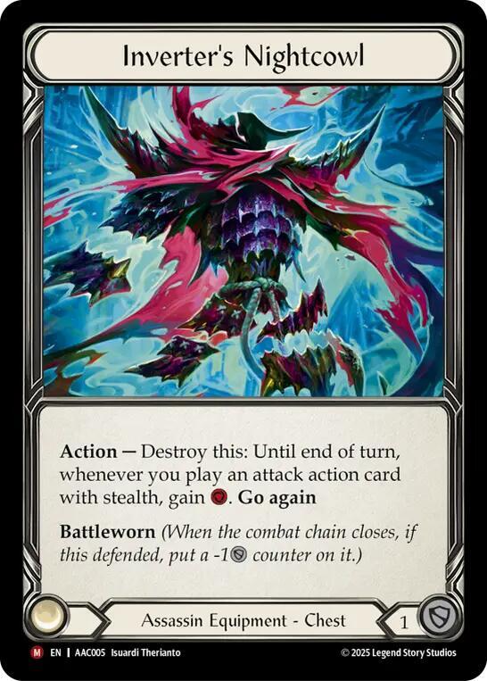 Inverter's Nightcowl, Armory Deck: Arakni AAC005