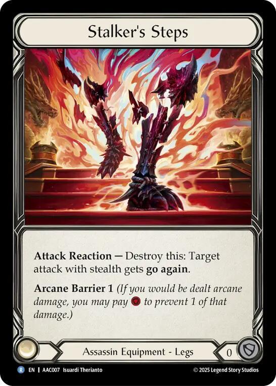 Stalker's Steps, Armory Deck: Arakni AAC007