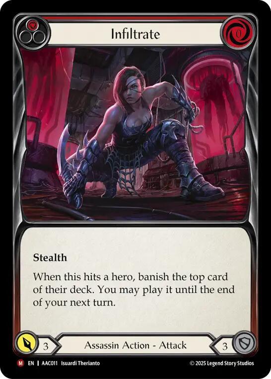 Infiltrate, Armory Deck: Arakni AAC011