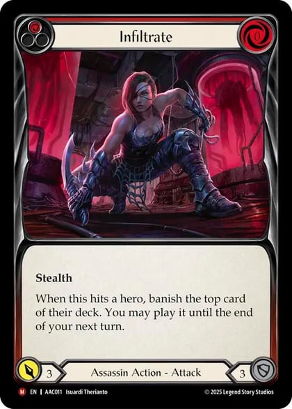 Infiltrate, Armory Deck: Arakni AAC011