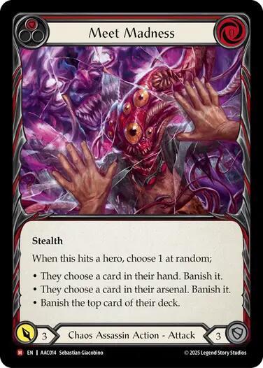 Meet Madness, Armory Deck: Arakni AAC014