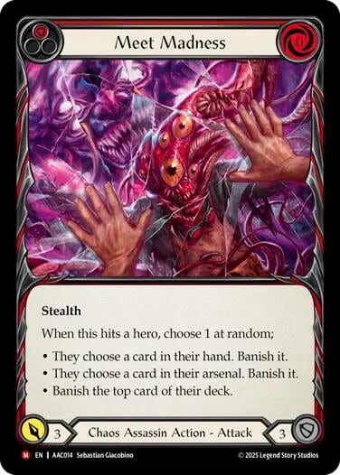 Meet Madness, Armory Deck: Arakni AAC014