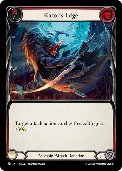 Razor's Edge, Armory Deck: Arakni AAC019