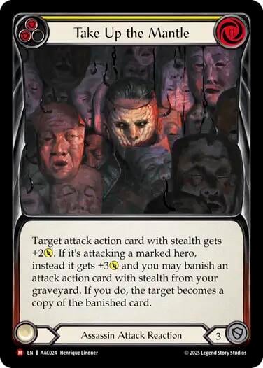 Take Up the Mantle, Armory Deck: Arakni AAC024