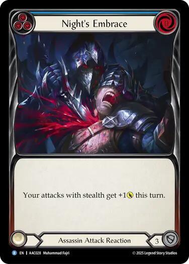Night's Embrace, Armory Deck: Arakni AAC028