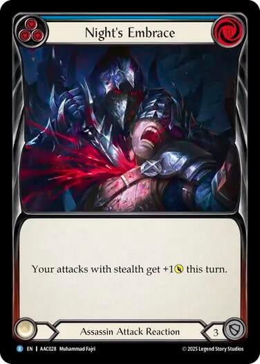 Night's Embrace, Armory Deck: Arakni AAC028