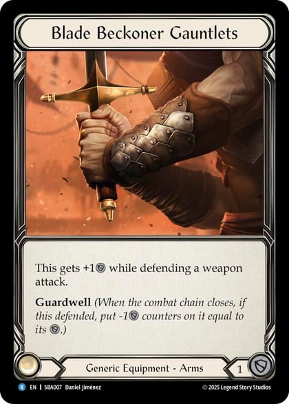 Blade Beckoner Gauntlets (SBA007), Silver Age Chapter 3 SBA007