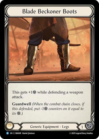 Blade Beckoner Boots (SBA009), Silver Age Chapter 3 SBA009