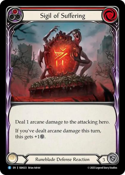 Sigil of Suffering (Red), Silver Age Chapter 3 SBA023