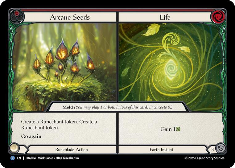 Arcane Seeds // Life, Silver Age Chapter 3 SBA024