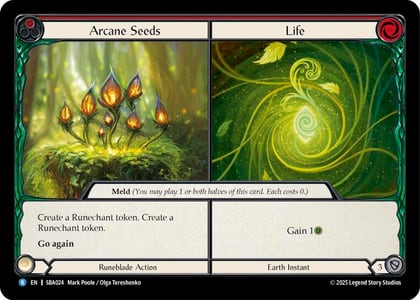 Arcane Seeds // Life, Silver Age Chapter 3 SBA024
