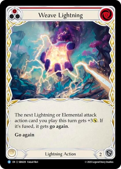 Weave Lightning (Red), Silver Age Chapter 3 SBA029
