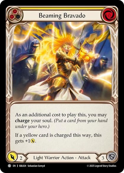 Beaming Bravado (Yellow), Silver Age Chapter 3 SBL024
