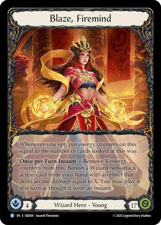 Blaze, Firemind, Silver Age Chapter 3 SBZ001