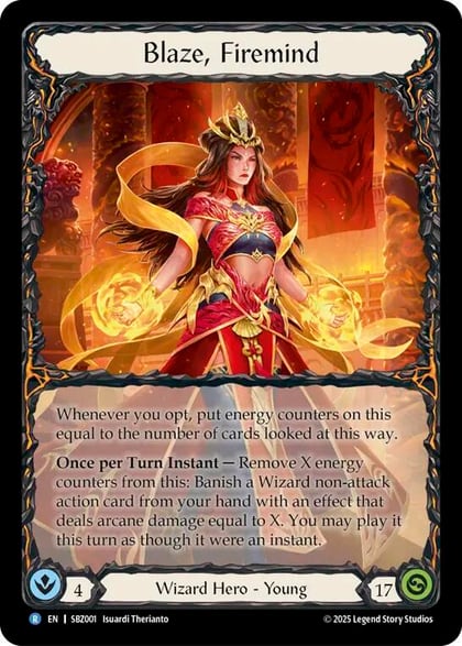 Blaze, Firemind, Silver Age Chapter 3 SBZ001