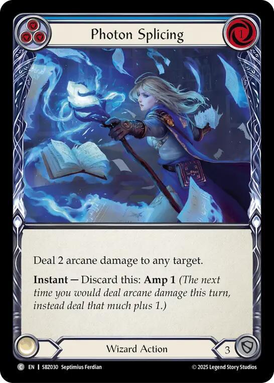 Photon Splicing (Blue), Silver Age Chapter 3 SBZ030