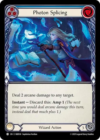 Photon Splicing (Blue), Silver Age Chapter 3 SBZ030