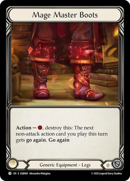 Mage Master Boots, Silver Age Chapter 3 SGB008