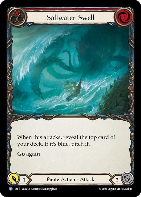 Saltwater Swell (Red), Silver Age Chapter 3 SGB012