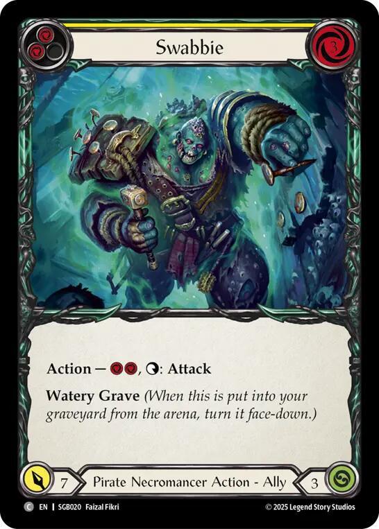 Swabbie (Yellow), Silver Age Chapter 3 SGB020