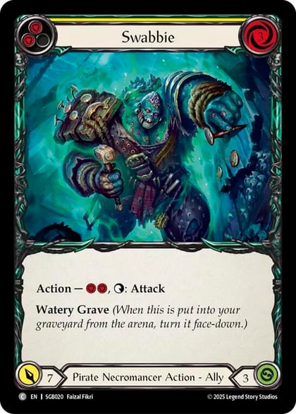 Swabbie (Yellow), Silver Age Chapter 3 SGB020
