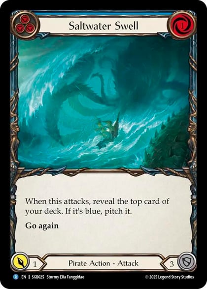 Saltwater Swell (Blue), Silver Age Chapter 3 SGB025