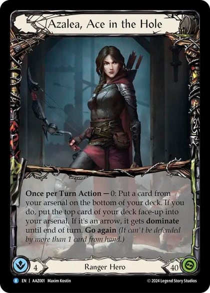 Azalea, Ace in the Hole, Armory Deck: Azalea AAZ001