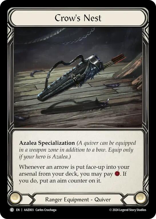 Crow's Nest, Armory Deck: Azalea AAZ003