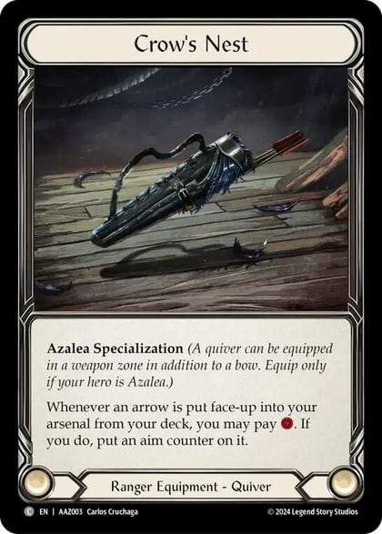Crow's Nest, Armory Deck: Azalea AAZ003