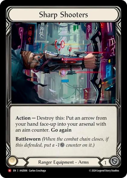 Sharp Shooters, Armory Deck: Azalea AAZ006